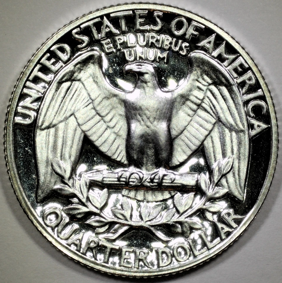 1964 25C (Proof) Washington Silver Quarter - Deep Cameo DCAM - Image 2 of 2