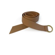 B-Low The Belt Mia Belt Brown Faux Leather Gold-Toned Buckle 52" One Size