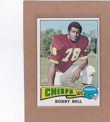 1975 TOPPS FOOTBALL BOBBY BELL #281 CHIEFS NM *A44403