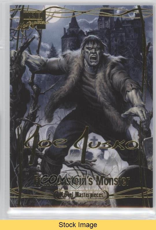 2016 Upper Deck Marvel Masterpieces Level 1 Frankenstein's Monster #9 READ d7r