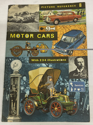 MOTOR CARS PICTURE REFERENCE BOOK 8 - 1960s / 1970s