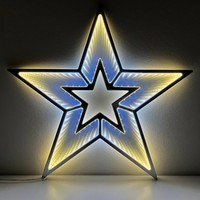 LED Stern, Infinity, 140 Leds, Ca. Ø 48 Cm