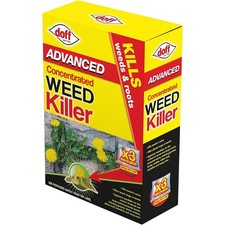 Doff Advanced Concentrated Weedkiller 3 Sachet Pack Kills Roots Weeds 300sqm
