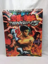 Tekken 5 Bradygames Official Strategy Guide Book With Poster 