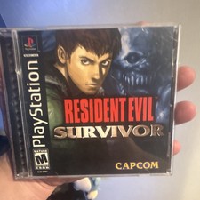 Capcom Resident Evil: Survivor Sony PlayStation 1 w/ Manual M NTSC-U/C 2000