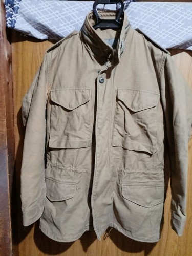 Buzz Rickson's, Buzz Ricksons M-65 Vintage Field Jacket XS Small Khaki, Used, Worn Look