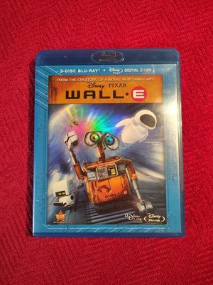 Wall-E (Blu-ray Disc, 2008, 3-Disc Set)