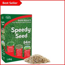 Natural Grass Seed 1.4kg - Resilient & Fast Growing, Perfect for Overseeding 18.56 per kilo