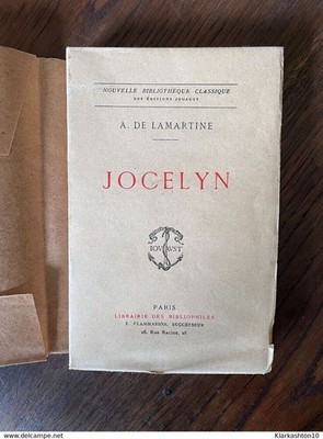 A. de Lamartine: Jocelyn.Episode - Tagebuch bei Dorfpfarrer gefunden / 1925