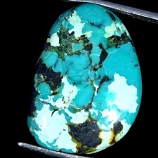 13.50Cts 100 Natural Turquoise Fancy Cabochon Gemstone 17X24X4MM