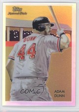 2010 Topps Chrome National Chicle Refractor 42/499 Adam Dunn by Ken Branch 8u9