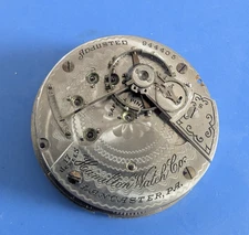 18 SIZE HAMILTON 17 JEWEL GRADE 926 MODEL 1  POCKET WATCH PARTS