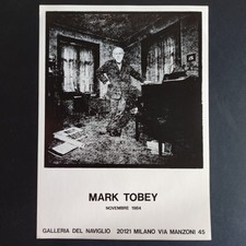 MARK TOBEY, Novembre 1984, Galleria del Naviglio.