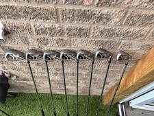 Cobra S3 Max Irons 5 - Pw + Sw Regular Flex RH Graphite Shafts Perfect Condition
