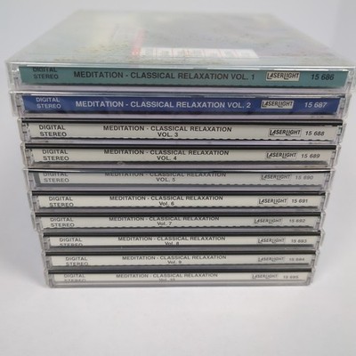 Meditation: Classical Relaxation [10-disc CD set]  10 Discs