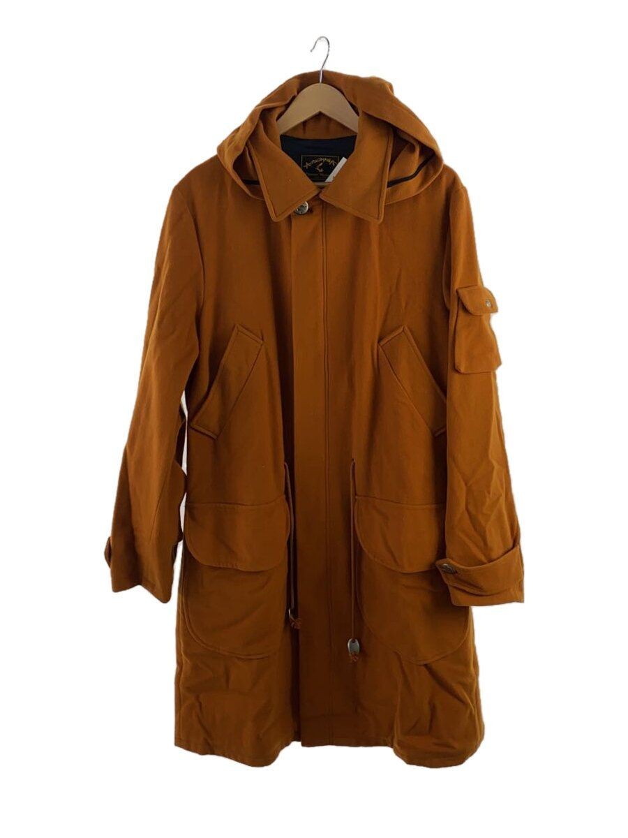 ALTRA Vivienne Westwood altro cappotto lana arancione tinta unita 6116M