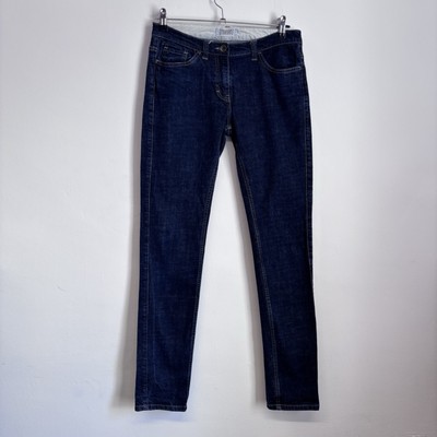 Toast Jeans Size 10 Blue Denim Slim Leg Cotton Stretch L31