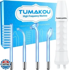 High Frequency Facial Wand - TUMAKOU Portable Handheld Blue High 