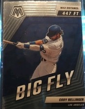 2022 Panini Mosaic Big Fly Cody Bellinger Los Angeles Dodgers Insert BF-8