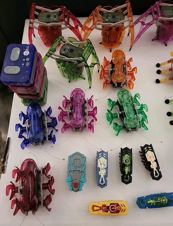Огромный Лот 27 HexBug Нано Роботы, Огненные Муравьи, Жуки, Дюймовый Червь, Нуждается в Батареях - Изображение 3 из 4