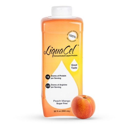 Concentrated Liquid Protein, Peach Mango Flavor, Ready-to-Drink, 16g Hydrolyz...