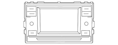 Genuine Volkswagen GPS Navigation System 3CN-035-869