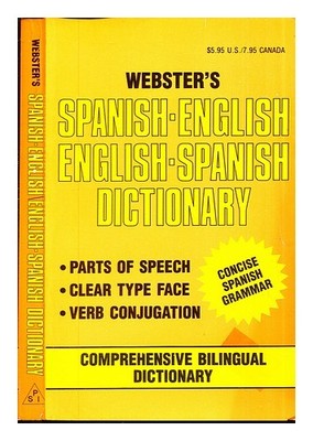 P. S. I. & Associates, Inc Webster Spanisch-Englisch English-Spanish Dictionary: