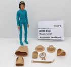 Marx Johnny West Janice West in Played Condition w/ a few Accessories #154