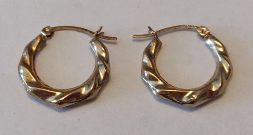 10K Gold Hoop Earrings
