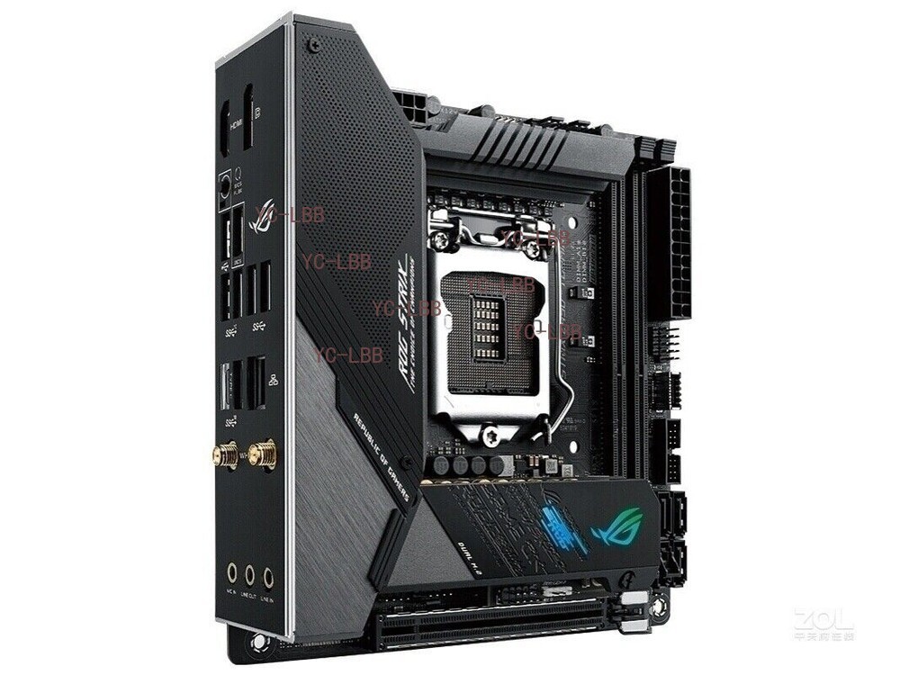 美品ASUS ROG STRIX Z490-I GAMING ITXマザーボード ASUS ROG STRIX Z490I Gaming Motherboard Intel Z490 Mini-ITX