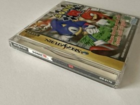 Sega Saturn Sonic R With Obi Postcard Ss
