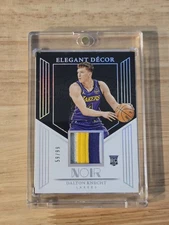 2024-25 Panini Noir - Elegant Décor RC Dalton Knecht #EDR-DAL 59/99