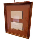 Civil War Era Framed Calling Cards – Gen. Beauregard & Minister James L. Orr