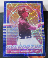 #6187 2021 OVERDRIVE RONALD ACUNA JR #20 BLUE VELOCITY