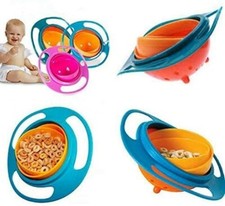 LiangTing Spill Resistant Gyro Bowl with Lid