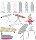 Modern Ironing Board Iron Nonslip Feet Cover Cotton Fit Pad Wide Thick Foam Back