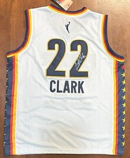 Caitlin Clark Indiana Fever Nike WHITE STITCH FACSIMILE SIGNED AUTO JERSEY YOUTH