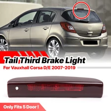 For OPEL VAUXHALL CORSA D/E 2007-2019 LED High Level Third Brake Stop Lamp Red