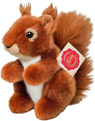Teddy Hermann Eichhörnchen 15 cm 90843 Kuscheltier Plüschtier Stofftier Neu