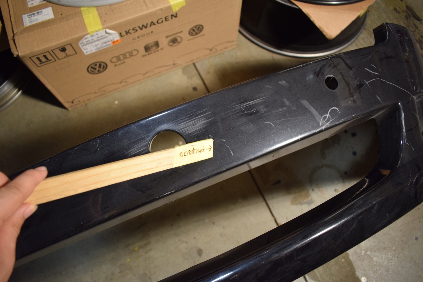 ASTON MARTIN DB9 FRONT BUMPER COVER OEM 2005 2006 2007 2008 