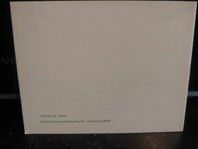 BANDAI Golf Challenge PEBBLE Beach NES Game Original 1988 Manual Booklet *ONLY*