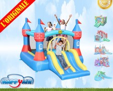 CASTELLO GONFIABILE CON DOPPIO SCIVOLO HAPPY HOP SALTERELLO ART. 9512