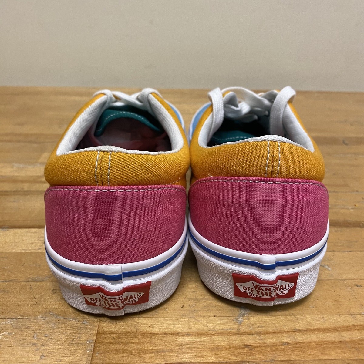 Vans Shoes Mens 8.5 Womens 10 Era Low Colorblock Multi Bright Canvas Skate The Vans LX Old Skool 36 Patent Leather collection arrives  main image 4