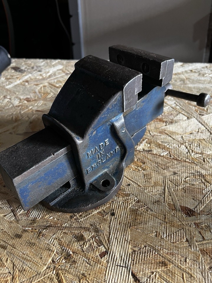 VINTAGE RECORD No 1 Bench Vice Made In England eBay