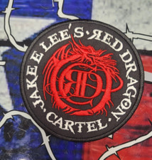 PARCHE BORDADO JAKE E LEE'S RED DRAGON CARTEL (Leer anuncio)
