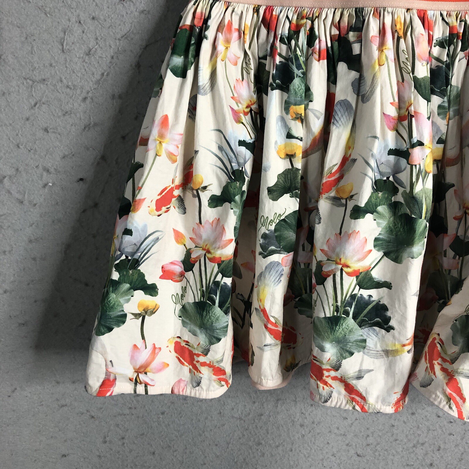 Molo Dress 98 Little Girls 3 Floral Print All Over Feminine Church Event