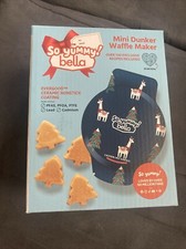 So Yummy bella Llama Mini Dunker Waffle Maker...