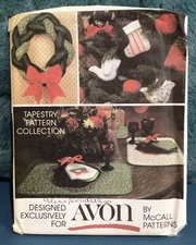 McCall Patterns Designed Exclusively For AVON  10 Holiday Craft Designs NEW