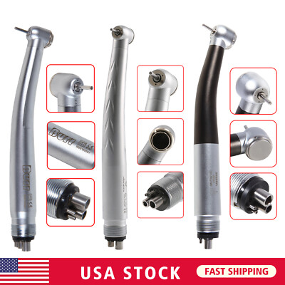 Dental No-LED Fast High Speed Handpiece Push Button 4Hole Turbine PR
