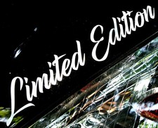 Aufkleber Limited Edition Auto Sticker Tuning JDM Decal bike boot lkw Style 
